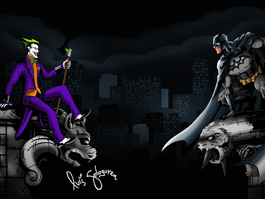 Joker Vs Batman, batman vs joker computer HD wallpaper | Pxfuel