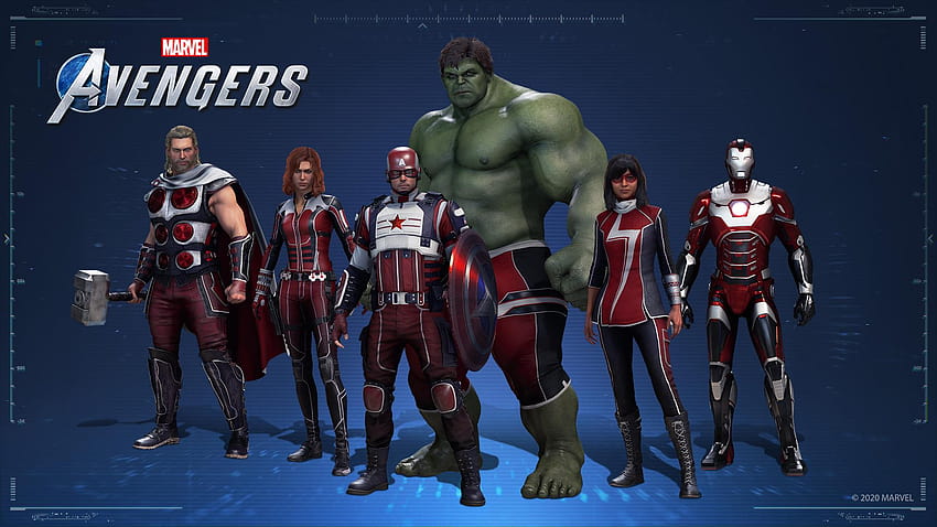 Marvel's Avengers tem conteúdo exclusivo para clientes Virgin, Verizon, Intel... e 5 Gum, jogo marvels avengers papel de parede HD