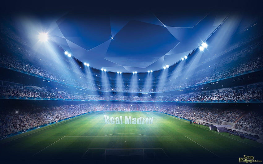 Stadio Santiago Bernabeu del Real Madrid Sfondo HD