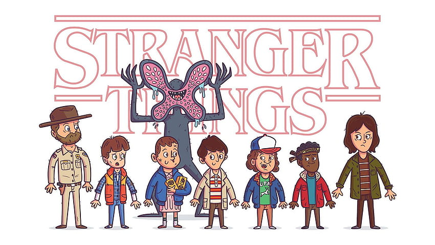 Fan Art Śliczne Stranger Things Rysunki, słodkie kawaii Stranger Things Tapeta HD