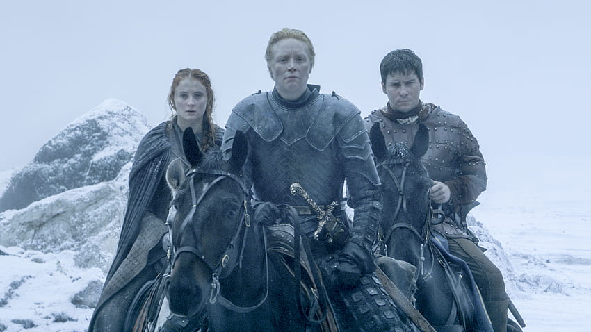 Game of Thrones-Regisseur: Brienne, Tormund Romance Real, Brienne von Tarth HD-Hintergrundbild