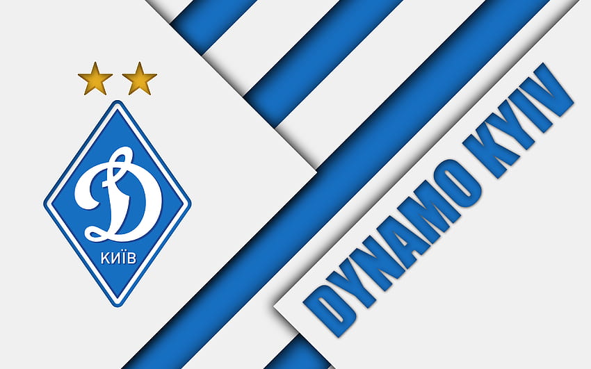 Piłka nożna, Godło, FC Dynamo Kijów, Logo i tła Tapeta HD
