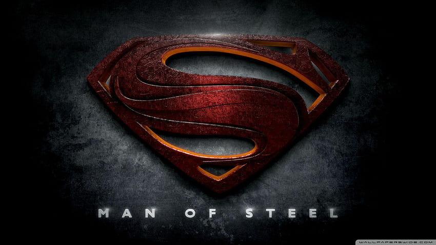 โลโก้ Superman Man of Steel ❤ สำหรับ Ultra, superman 1920x1080 วอลล์เปเปอร์ HD