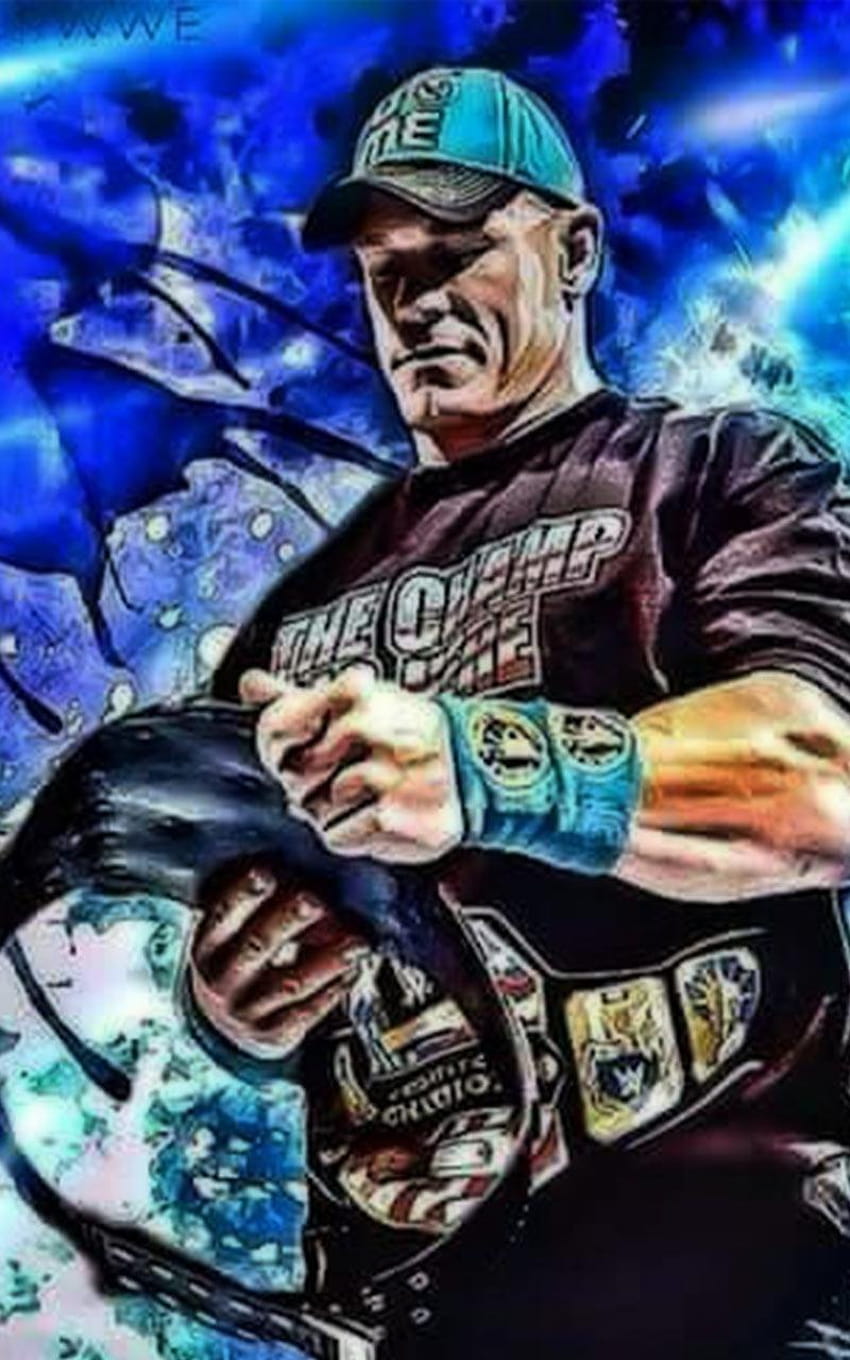 Best John Cena for Android, john cena cartoon mobile HD phone wallpaper
