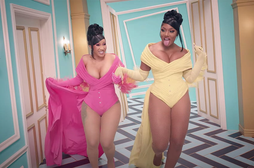 All The Look in Cardi B & Megan Thee Stallion's 'WAP' Video, megan thee Stallion and cardi b HD 월페이퍼
