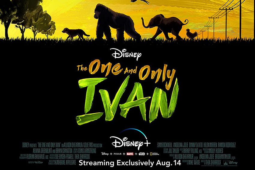Obejrzyj: Disney+ publikuje zwiastun filmu „The One and Only Ivan” Tapeta HD