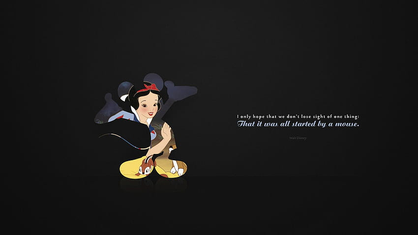 Inspirierendes Walt Disney-Zitat zum Thema Hund, Cartoon-Zitate HD-Hintergrundbild