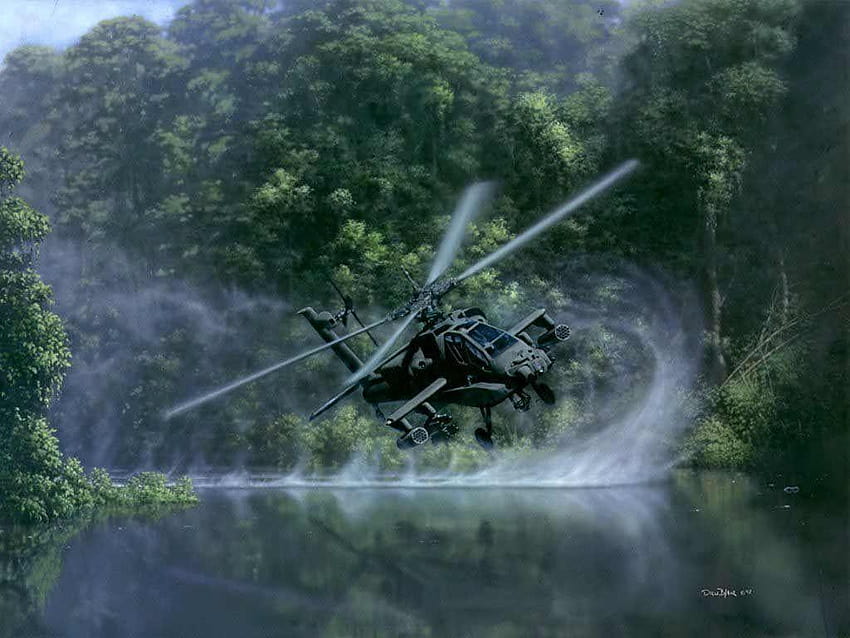 Cobra Helicopter, helikopter apache HD wallpaper
