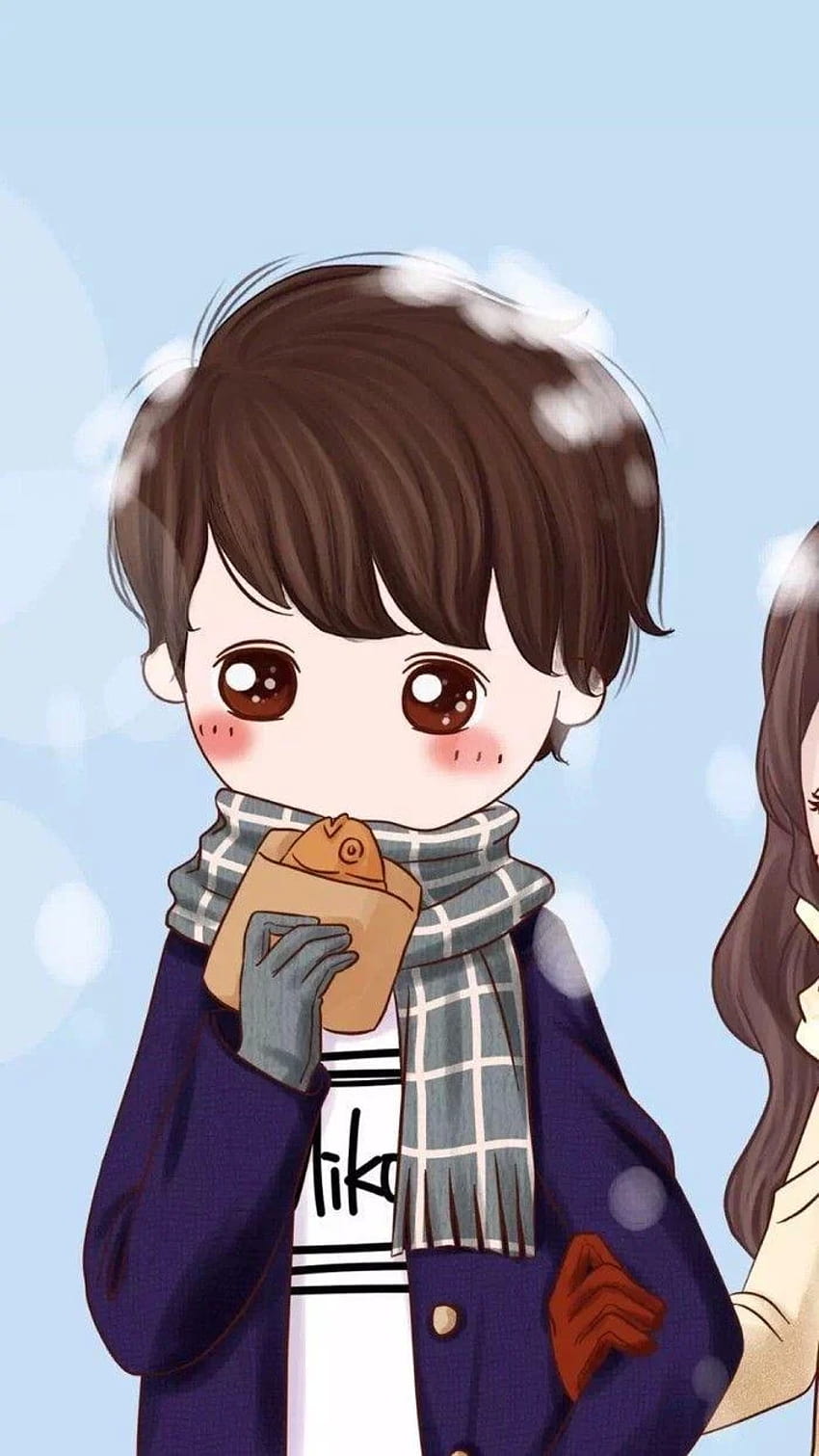 Cute Korean Cartoon Couple, anime chibi cute HD phone wallpaper | Pxfuel