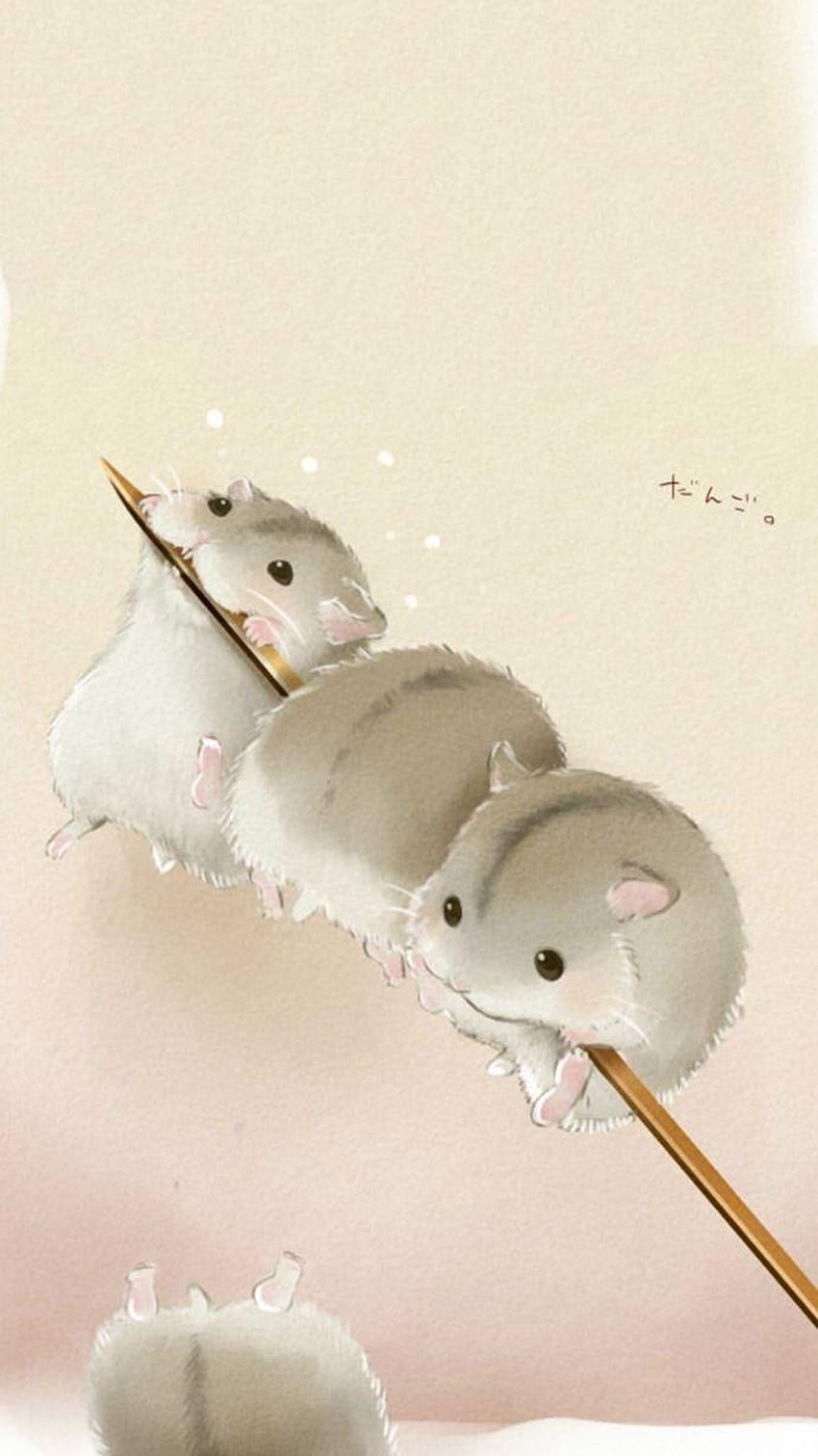 Pin de Rose Jones en Hamsters, hamster kawaii HD phone wallpaper | Pxfuel