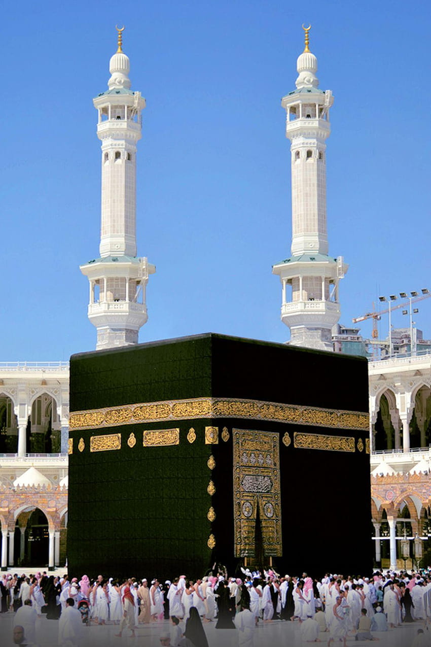 Kaaba Sharif หุ่นยนต์ของมัสยิดอัลฮาราม วอลล์เปเปอร์โทรศัพท์ HD
