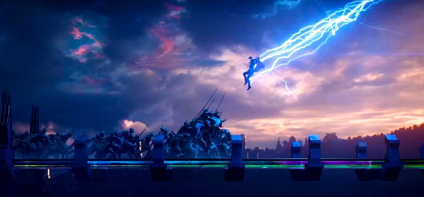 5 razy Thor udowodnił, że jest najlepszym aktorem w całym kinowym uniwersum Marvela, thor w wakandzie Tapeta HD