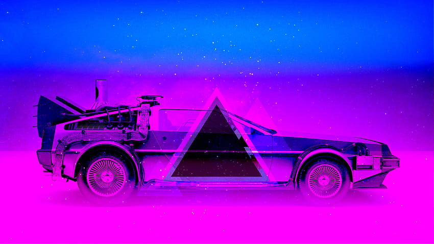 Vaporwave • Trump, aesthetic car pc HD wallpaper