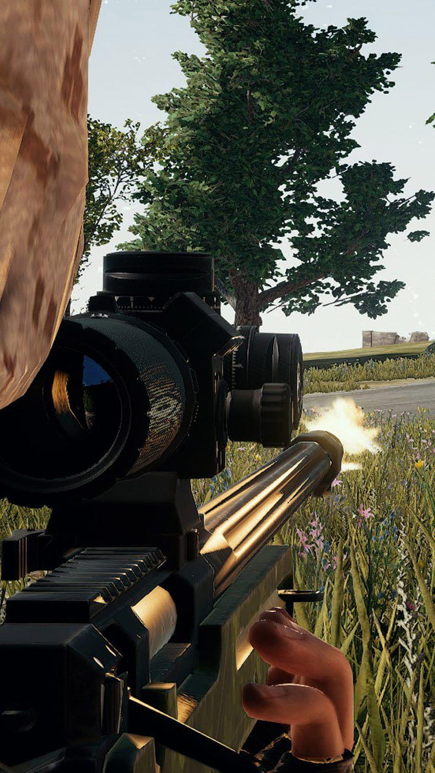 Champs de bataille de Sniper PlayerUnknown, pistolets pubg Fond d'écran de téléphone HD