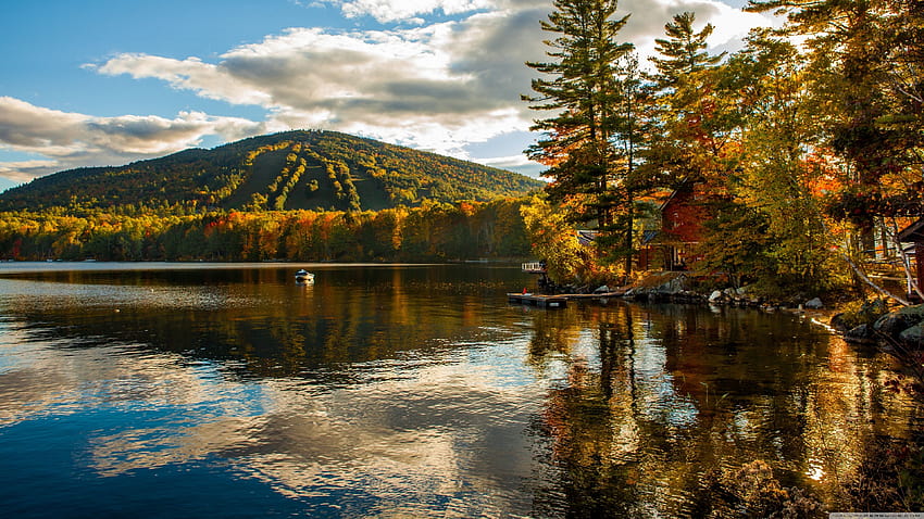 New England Fall Foliage ❤ for Ultra 高画質の壁紙