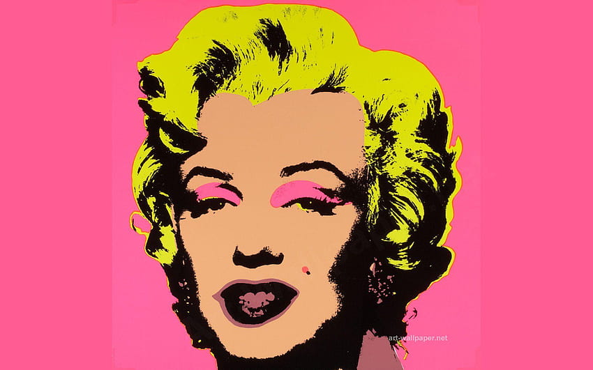 Pop Art Marilyn Monroe Andy Warhol papel de parede HD
