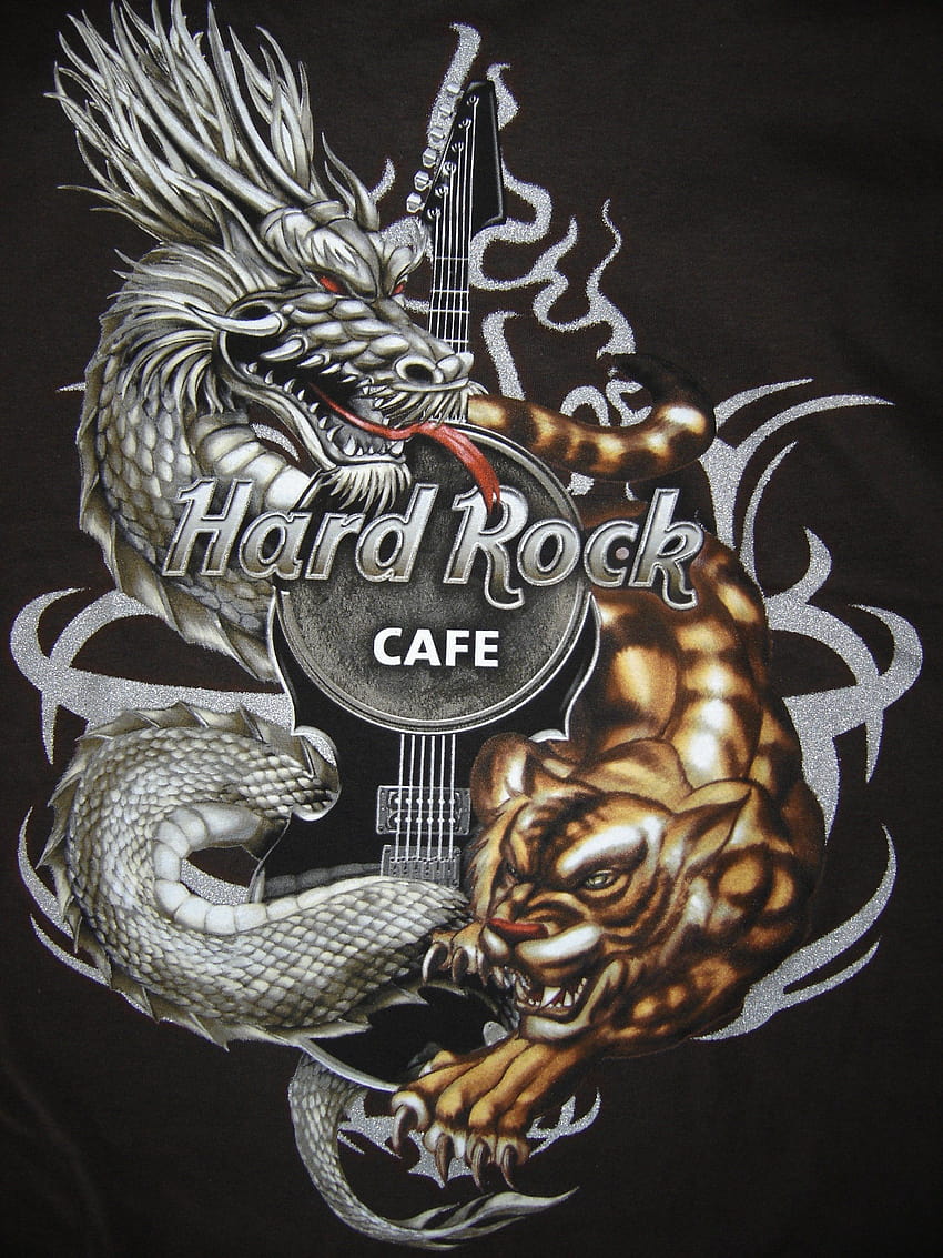Хард рок знак Хеви метъл плакат Музика китара, хард рок кафе iphone HD тапет за телефон