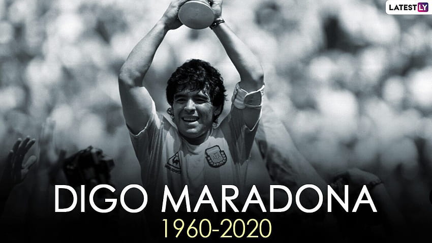 RIP Diego Maradona! , dan untuk Merayakan Kehidupan dan Karir Ikon Sepakbola dan Hebat Argentina, poster diego maradona Wallpaper HD