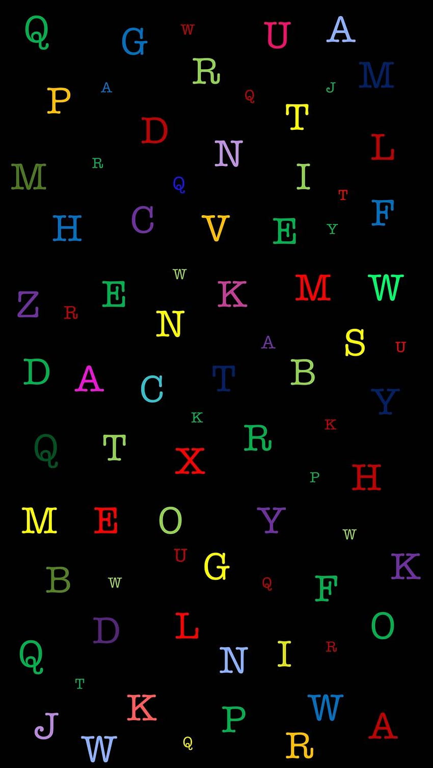 800x1420 letters, alphabet, colorful, letter m iphone HD phone wallpaper