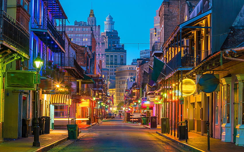 New Orleans è la migliore città degli Stati Uniti quando vuoi fare festa, le grandi e facili new orleans Sfondo HD
