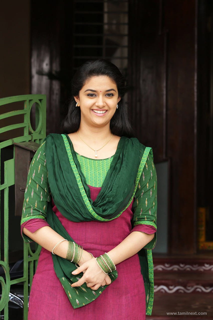 Actress Keerthy Suresh from Bairavaa Stills – TamilNext HD phone wallpaper