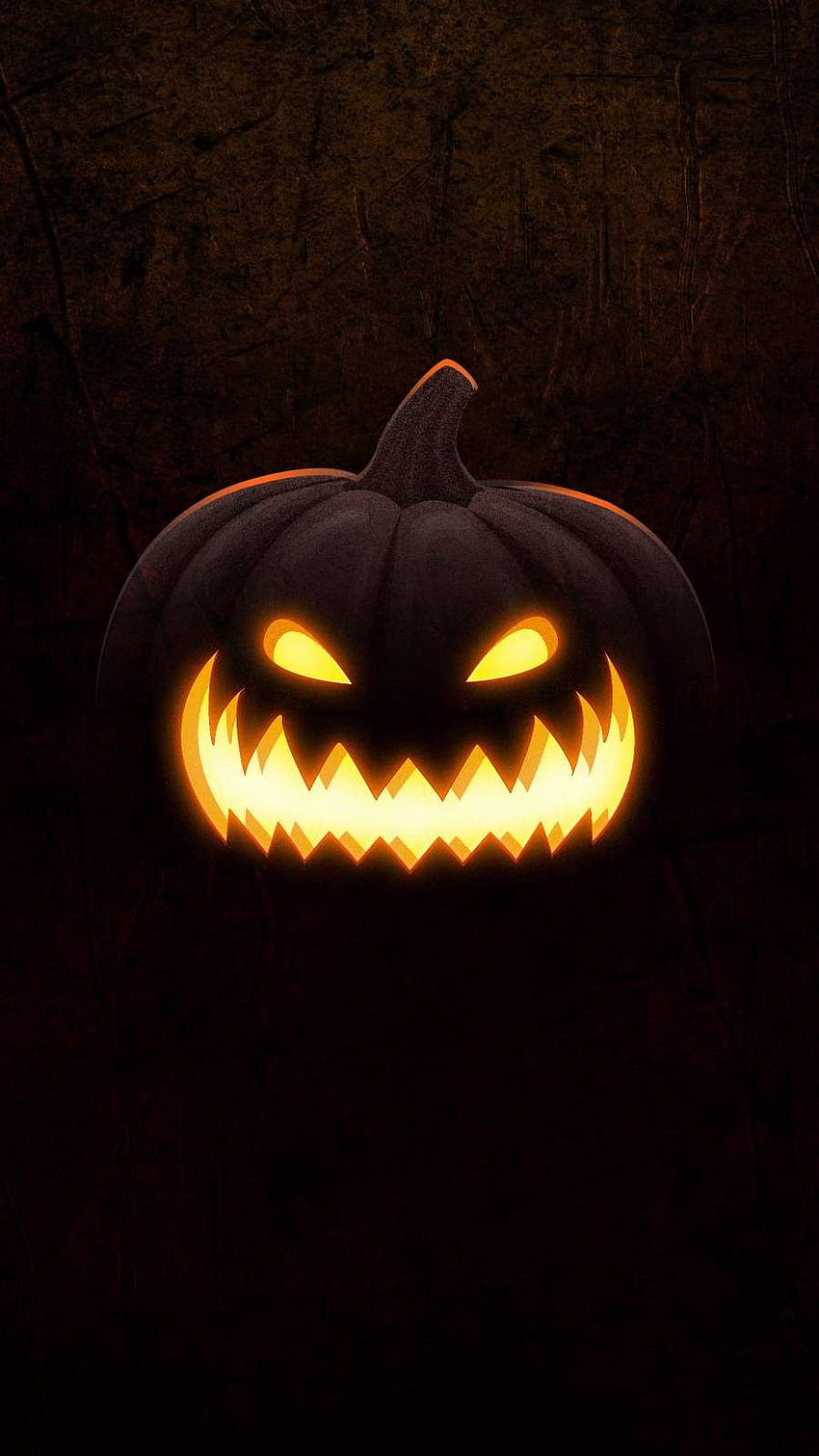 Premium Photo  Scary pumpkin smile for halloween on a black background