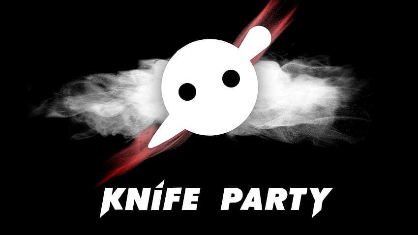 лого на парти с ножове HD тапет