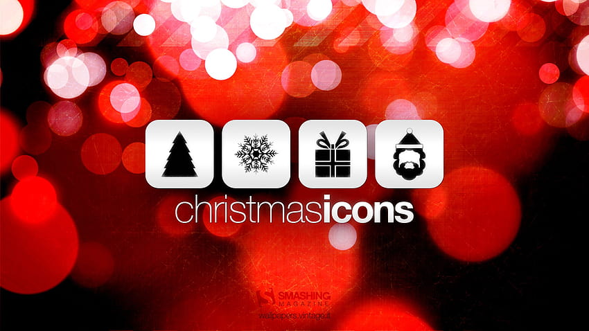 2560x1440 Icone natalizie Copertina del canale YouTube Sfondo HD