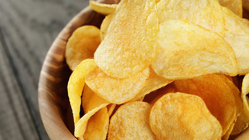 Chips essen?! 3 Mythen über Essen und gesunde Haut werden gesprengt, legt Chips HD-Hintergrundbild
