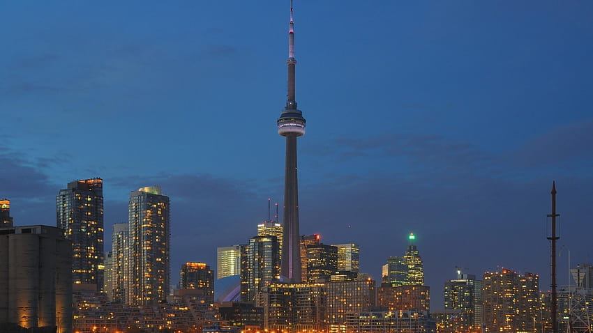 Cityscapes buildings toronto cn tower cities HD wallpaper