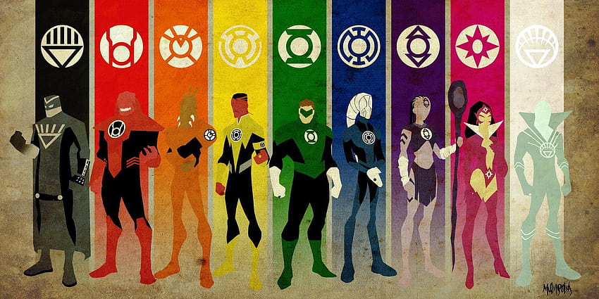 Green Lantern, lantern corps emotions HD wallpaper
