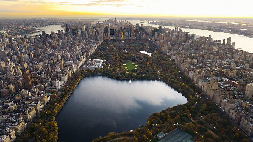 Central Park New York 2560x1440 HD duvar kağıdı