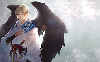 Hooded Drawing Guardian Angel  Anime Male Clothes Drawing HD Png Download   Transparent Png Image  PNGitem