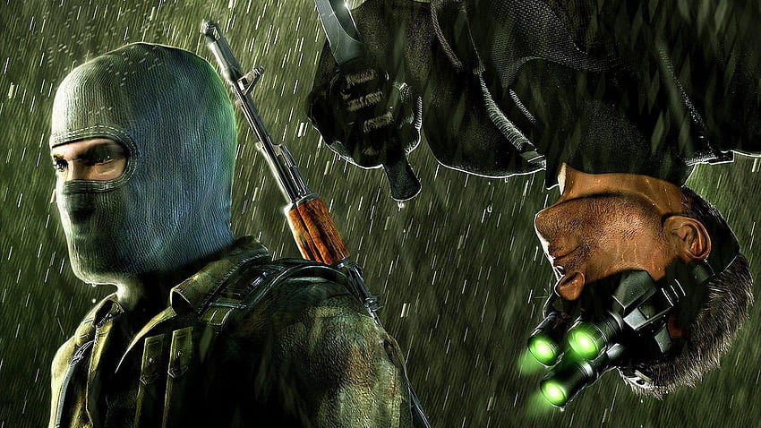 Tom Clancy's Splinter Cell: Chaos Theory Пълен и фон на теорията за хаоса на Splinter Cell HD тапет