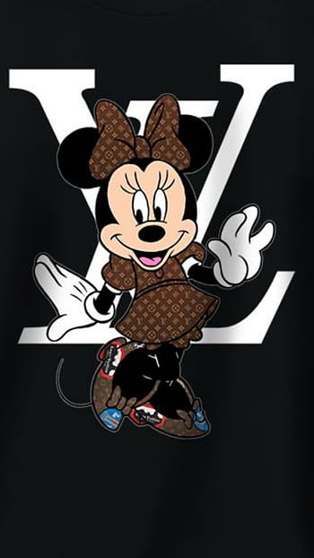 Louis Vuitton feat. Disney minnie with bg | Mickey mouse art, Mickey mouse  wall art, Mickey mouse wallpaper iphone