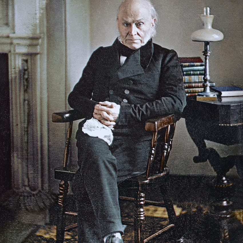 Which American President Was the First to be graphed?, john quincy adams HD phone wallpaper