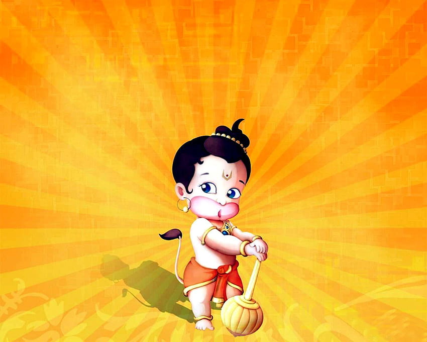 Bal Hanuman, Cartoon-Hanuman HD-Hintergrundbild
