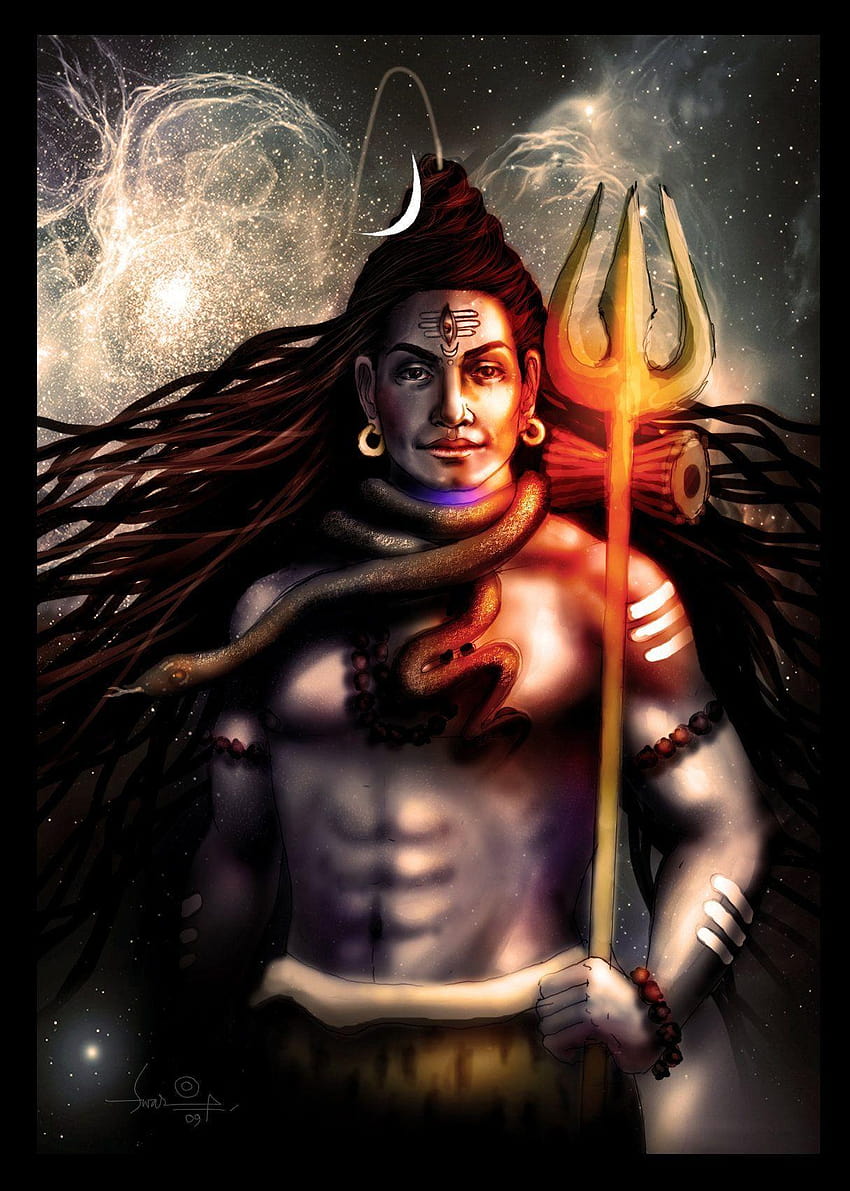 New Lord Shiva Angry Animated 3d, agori HD phone wallpaper | Pxfuel