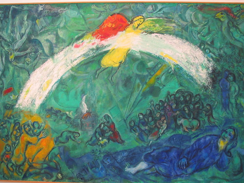 Dosya:Musée ulusal mesaj biblique Marc Chagall HD duvar kağıdı