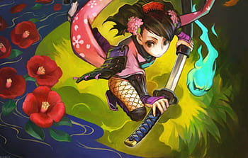 muramasa rebirth momohime wallpaper