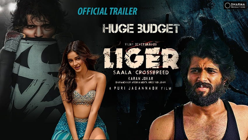 Offizieller Konzepttrailer zum Liger-Film Hindi HD-Hintergrundbild