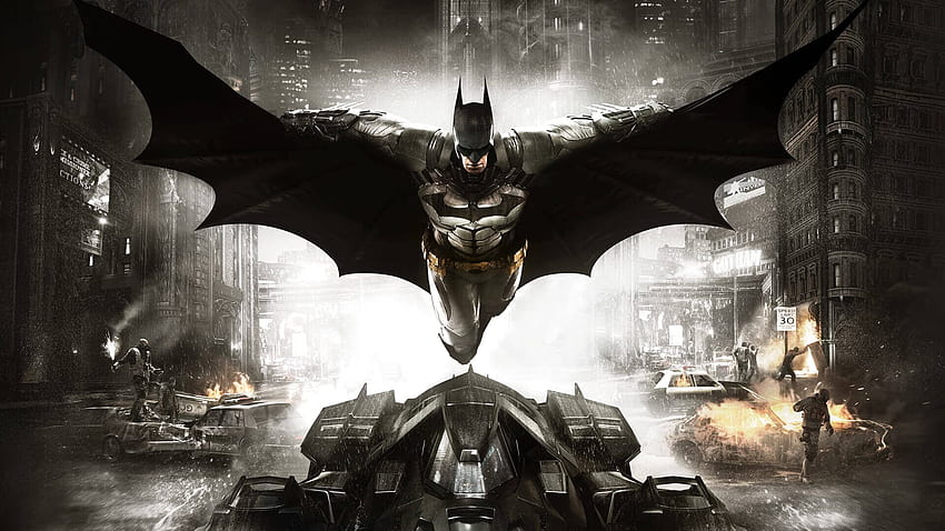 Batman Arkham Knight, batman glide HD wallpaper