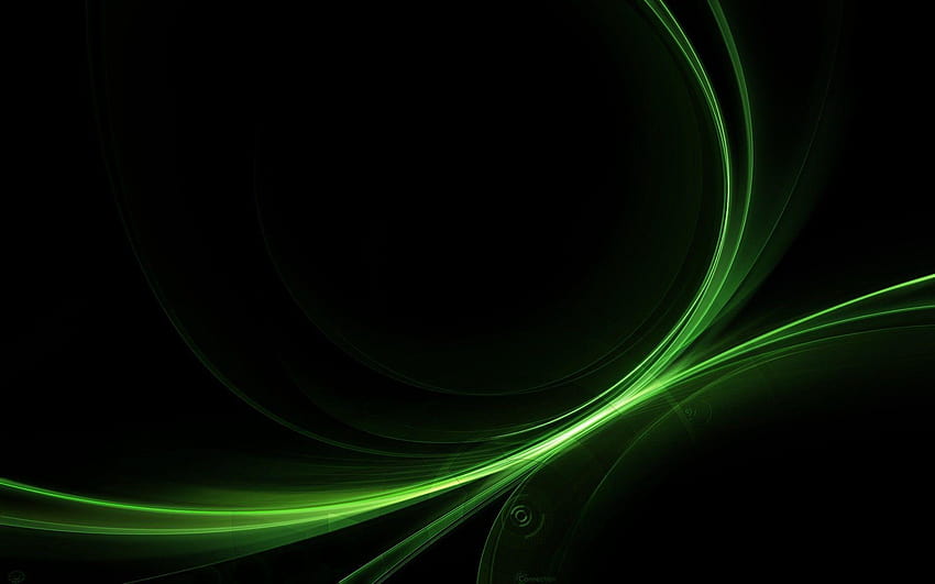 Grüne und schwarze Zusammenfassung HD-Hintergrundbild