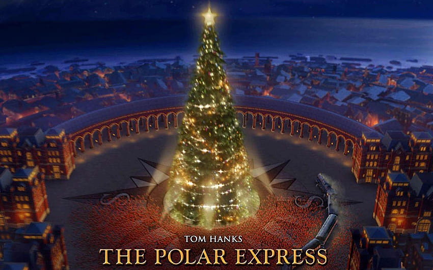 In the movie “The Polar Express” the points of the compass, polar bear express HD wallpaper