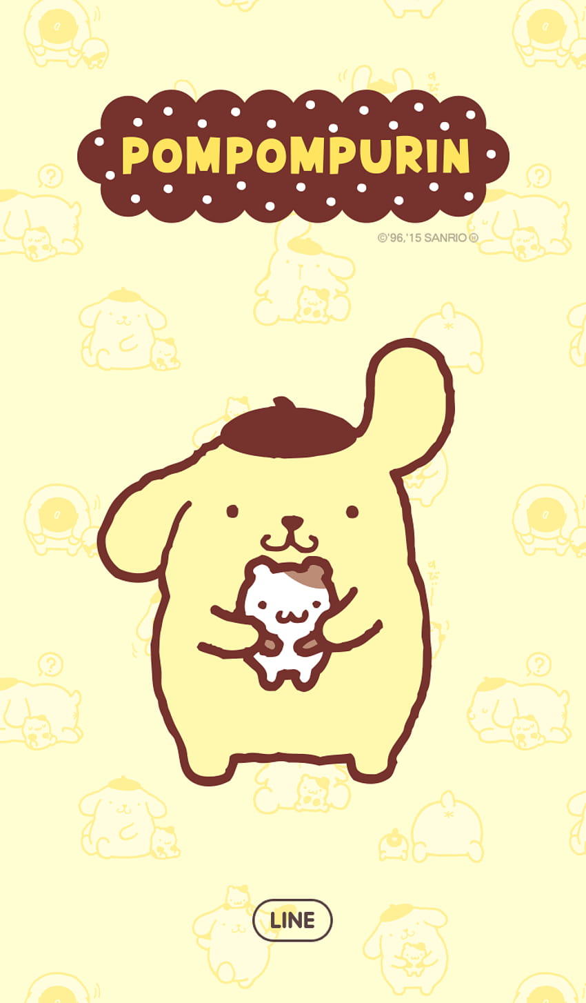 Pompompurin discovered by Naty HD phone wallpaper