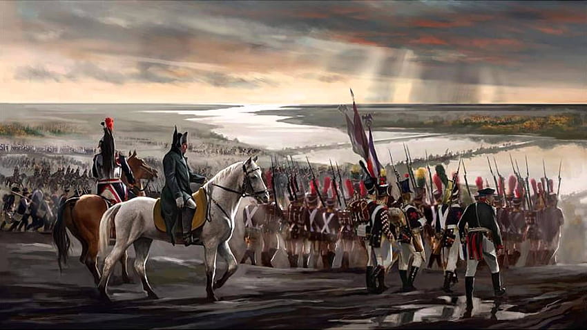 Des soldats britanniques ont été impliqués dans les guerres napoléoniennes Fond d'écran HD