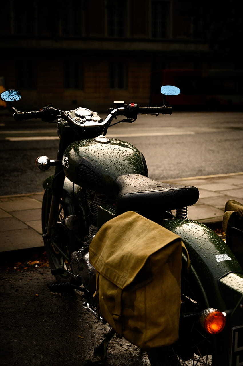Motorcycle Rain, bike light HD phone wallpaper