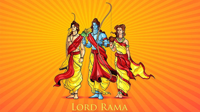 Bhagwan Ram, 화난 군주 라마 HD 월페이퍼