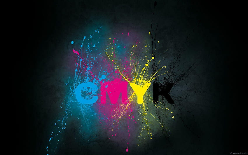 the Splatter CMYK , Splatter CMYK iPhone HD wallpaper