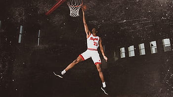 HD wallpaper Michael Jordan NBA basketball Slam Dunk Chicago Bulls  Nike  Wallpaper Flare